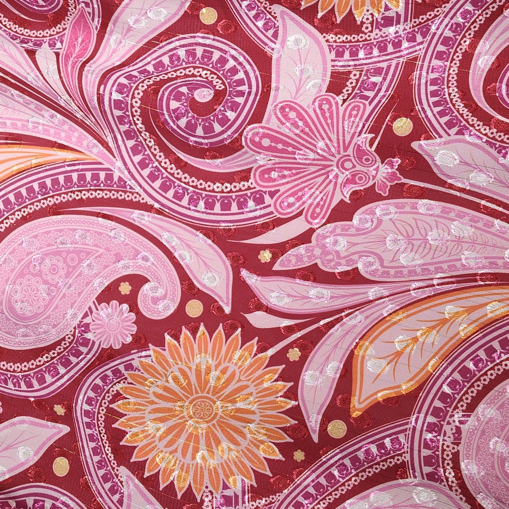 Soft Surroundings Pattern Back Open Front Pink Ca… - image 7